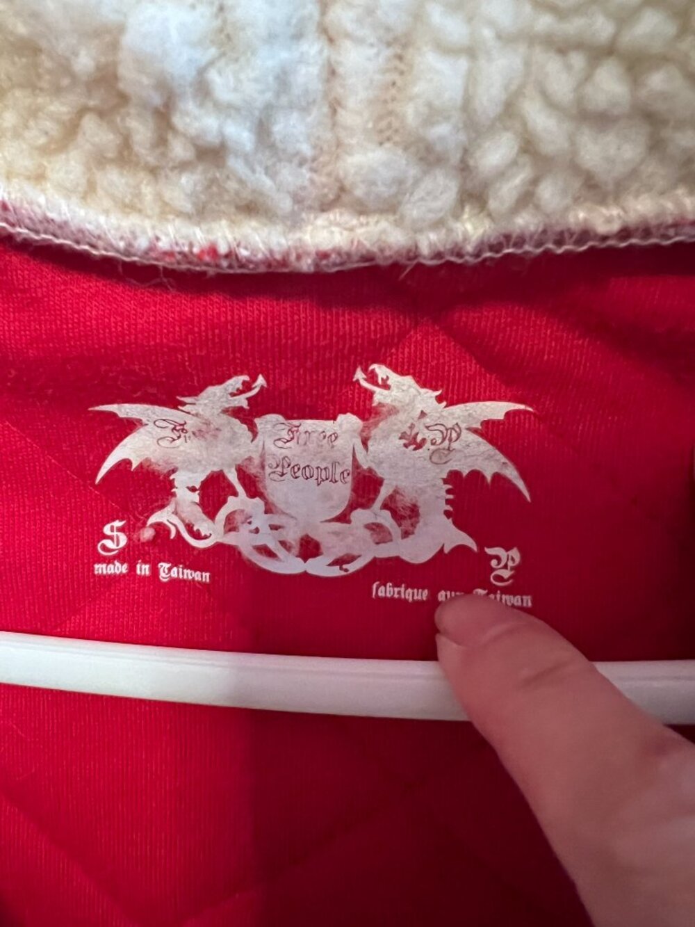 Free People Fair Isle Reindeer Sherpa Vest 🦌❄️ - Picture 4 of 4